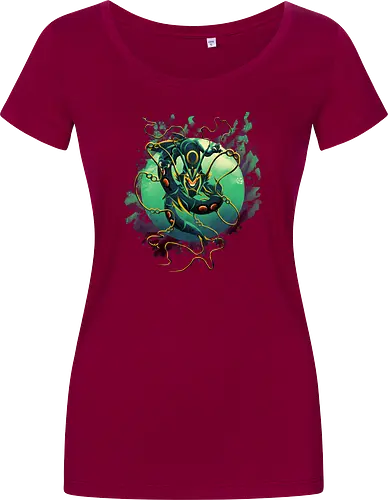 Mega Green Dragon - Pokemon. Rayquaza - Damen T-Shirt