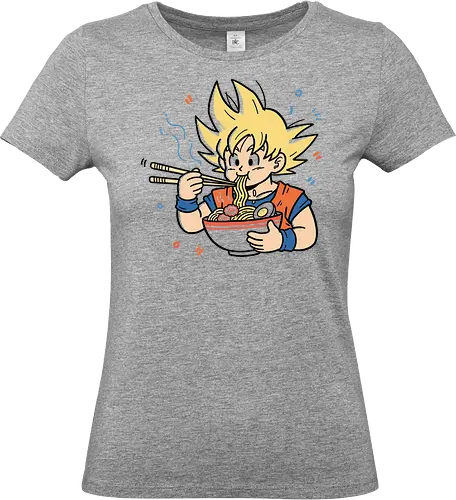 goku ramen - goku, ramen, food, anime, manga, japanese - Standard T-Shirt (Frauen)