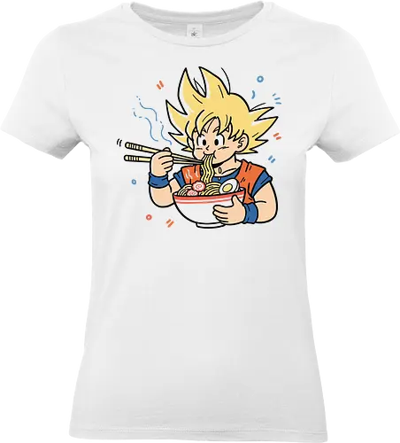 goku ramen - goku, ramen, food, anime, manga, japanese - Standard T-Shirt (Frauen)