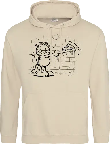 Graffiti Orange Cat's Slice