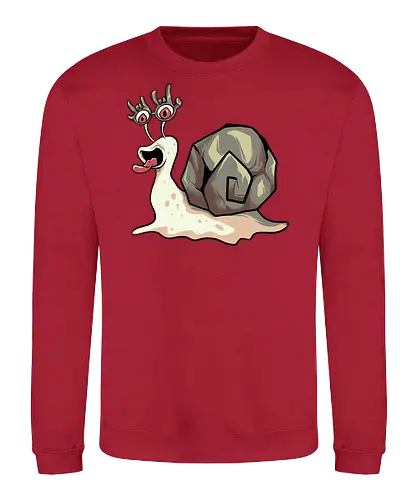 slow rock  - snail, slow rock, slow, cool, fun, funny, parody, animal, comedy, music - Sweatshirt