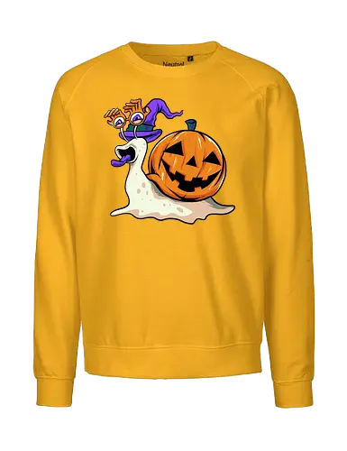 slowcus pocus  - snail, slow rock, slow, cool, fun, funny, parody, animal, comedy, music, horror, halloween - Fairtrade Sweatshirt