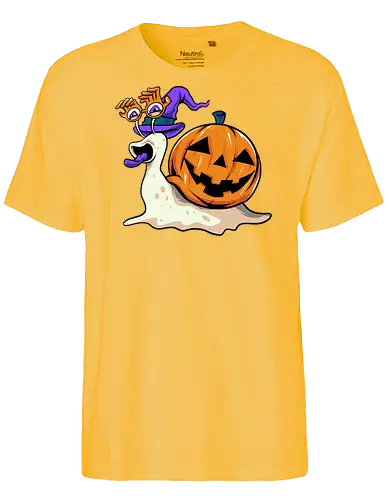 slowcus pocus  - snail, slow rock, slow, cool, fun, funny, parody, animal, comedy, music, horror, halloween - Fairtrade T-Shirt