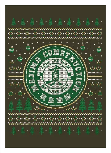 Majima Construction Ugly Sweater
