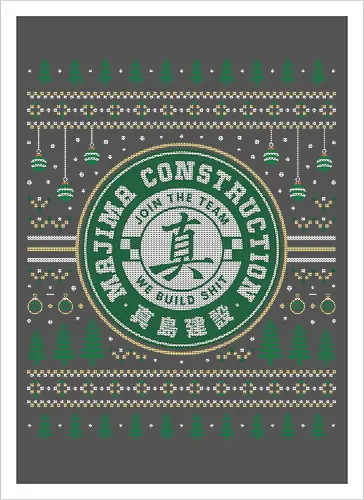 Majima Construction Ugly Sweater