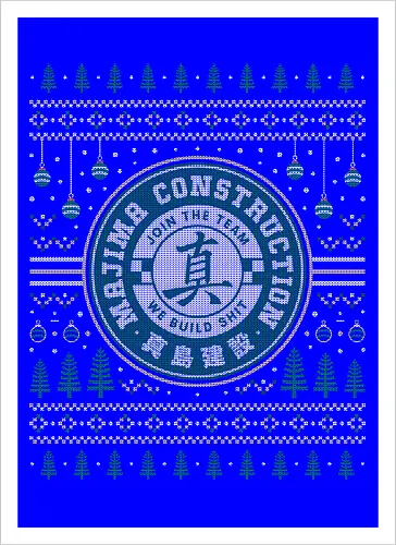 Majima Construction Ugly Sweater