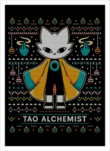Mysterious Alchemist Ugly Sweater