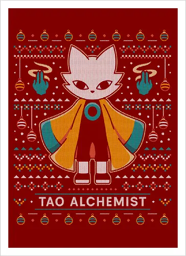Mysterious Alchemist Ugly Sweater