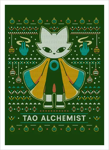 Mysterious Alchemist Ugly Sweater