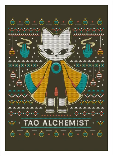 Mysterious Alchemist Ugly Sweater