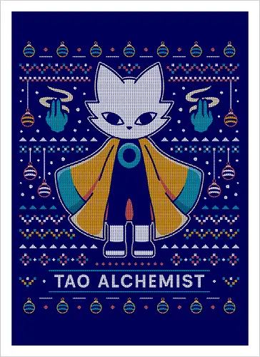 Mysterious Alchemist Ugly Sweater