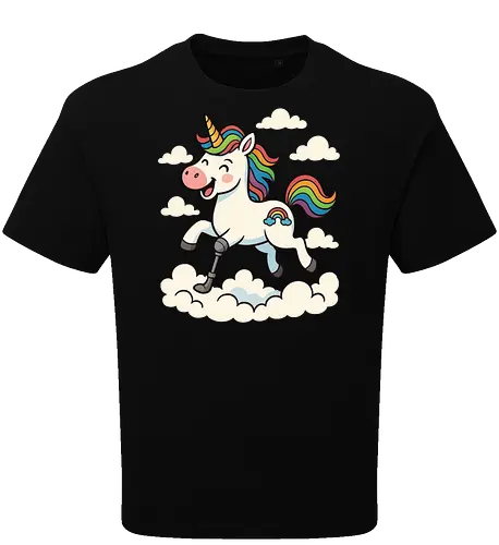 Einhorn mit Prothese