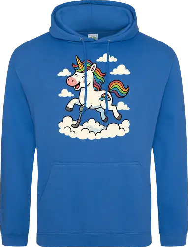 Einhorn mit Prothese