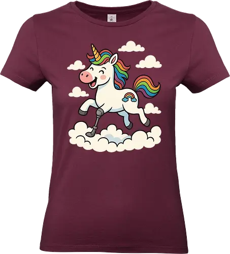 Einhorn mit Prothese - Standard T-Shirt (Frauen)