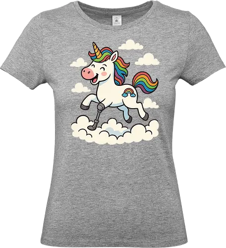 Einhorn mit Prothese - Standard T-Shirt (Frauen)