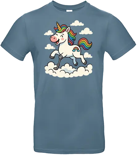 Einhorn mit Prothese - Standard T-Shirt