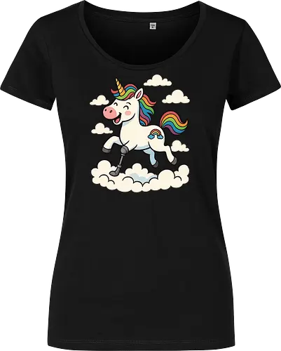 Einhorn mit Prothese