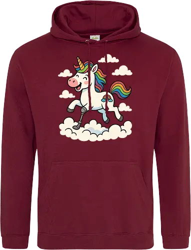 Einhorn mit Prothese