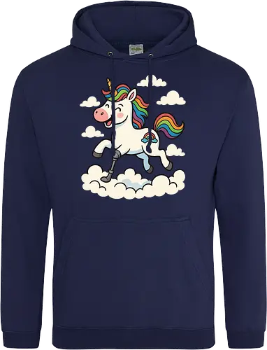 Einhorn mit Prothese