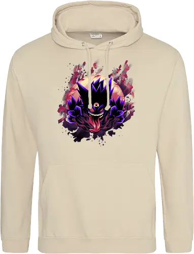 Mega Poison Ghost - Pocket, Mega Gengar, Poison, Ghost - Standard Hoodie
