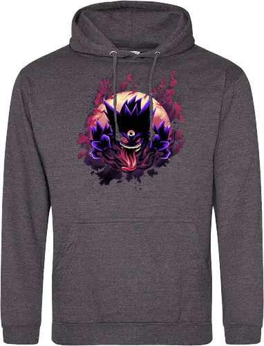 Mega Poison Ghost - Pocket, Mega Gengar, Poison, Ghost - Standard Hoodie