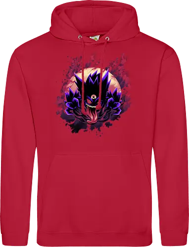 Mega Poison Ghost - Pocket, Mega Gengar, Poison, Ghost - Standard Hoodie