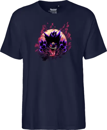 Mega Poison Ghost - Pocket, Mega Gengar, Poison, Ghost - Fairtrade T-Shirt