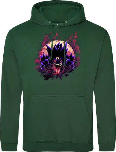 Mega Poison Ghost - Pocket, Mega Gengar, Poison, Ghost - Standard Hoodie