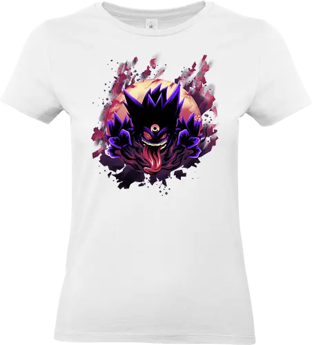 Mega Poison Ghost - Pocket, Mega Gengar, Poison, Ghost - Standard T-Shirt (Frauen)