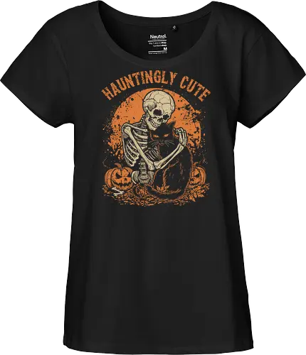 Skeleton Hugging Cat – Cute Spooky Halloween Friend | Funny Skeleton and Cat Design