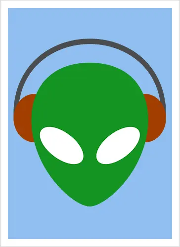 Alien Music Art