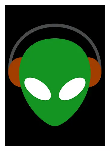 Alien Music Art