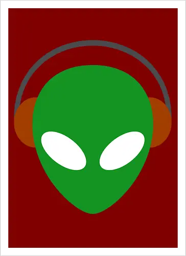 Alien Music Art
