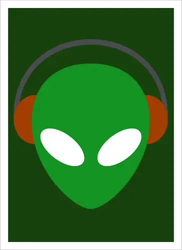 Alien Music Art