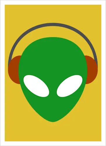 Alien Music Art
