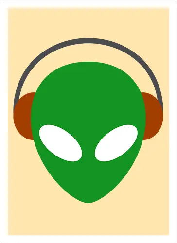 Alien Music Art