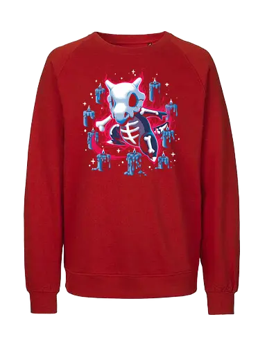 Ghost Bone Spooky - Pocket, Pokémon Go, Pokémon art, Pokémon community, Cubone, cubone Power, cubone cosplay, cubonelove, shiny cubone, cubone memes, Halloween, Halloween Cubone, spooky Cubone, spooky horror, spooky - Fairtrade Sweatshirt