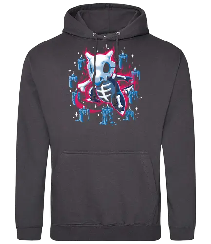 Ghost Bone Spooky - Pocket, Pokémon Go, Pokémon art, Pokémon community, Cubone, cubone Power, cubone cosplay, cubonelove, shiny cubone, cubone memes, Halloween, Halloween Cubone, spooky Cubone, spooky horror, spooky - Standard Hoodie