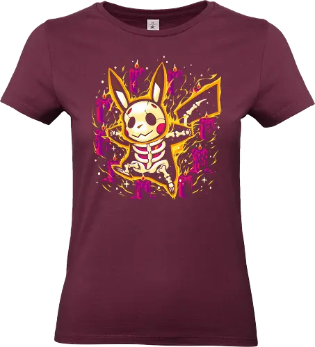Electric Spooky - Pocket, Pokémon Go, Pokémon art, Pokémon community, Mouse, Pikachu Power, Pikachu cosplay, letsgopikachu, pikachulove, shiny Pikachu, Pikachu memes, Halloween, spooky horror, Halloween Pikachu, spooky Pikachu - Standard T-Shirt (Frauen)