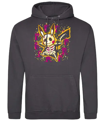 Electric Spooky - Pocket, Pokémon Go, Pokémon art, Pokémon community, Mouse, Pikachu Power, Pikachu cosplay, letsgopikachu, pikachulove, shiny Pikachu, Pikachu memes, Halloween, spooky horror, Halloween Pikachu, spooky Pikachu - Standard Hoodie