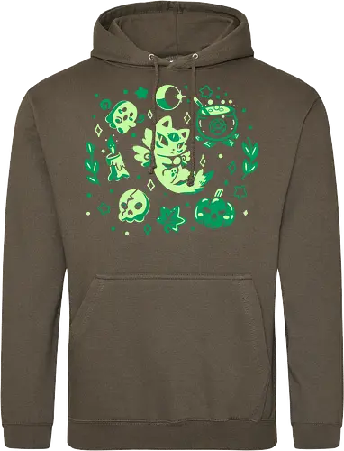 Green Halloween Vibes