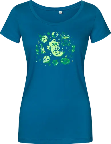 Green Halloween Vibes