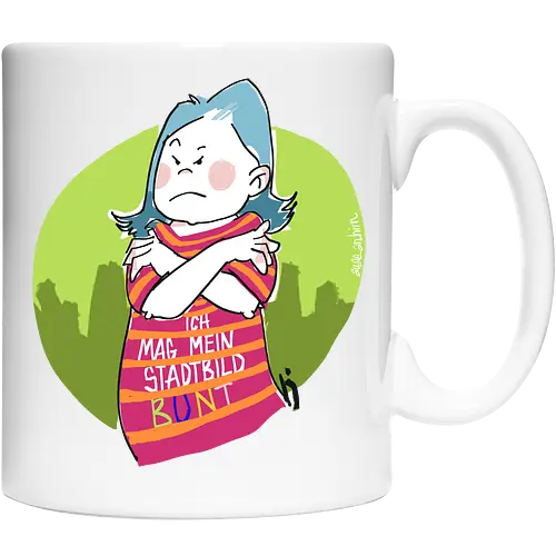 Ich mag mein Stadtbild bunt!