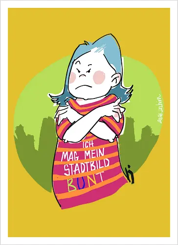 Ich mag mein Stadtbild bunt!
