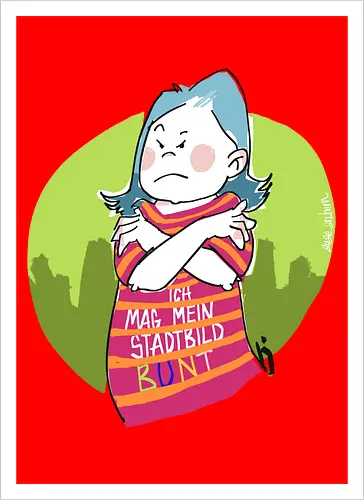 Ich mag mein Stadtbild bunt!