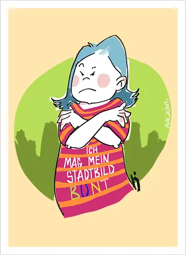 Ich mag mein Stadtbild bunt!