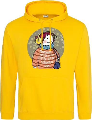 Manchmal muss die Musik lauter sein...