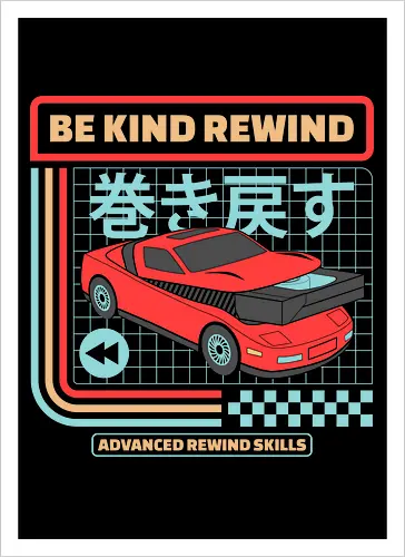 Be Kind Rewind Retro Car