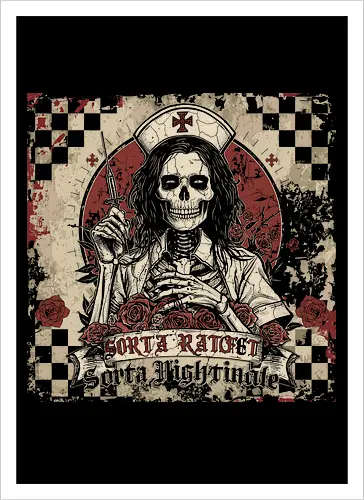 Ratchet Nightingale Skeleton Nurse Halloween