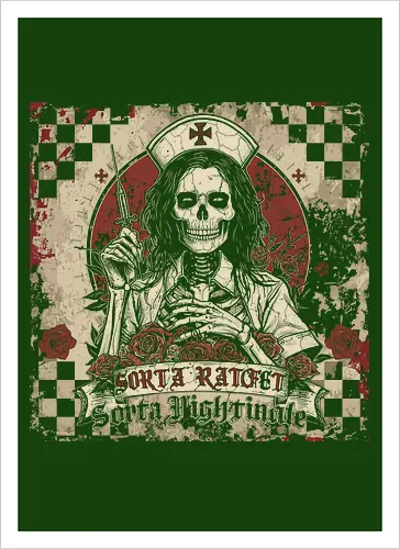 Ratchet Nightingale Skeleton Nurse Halloween